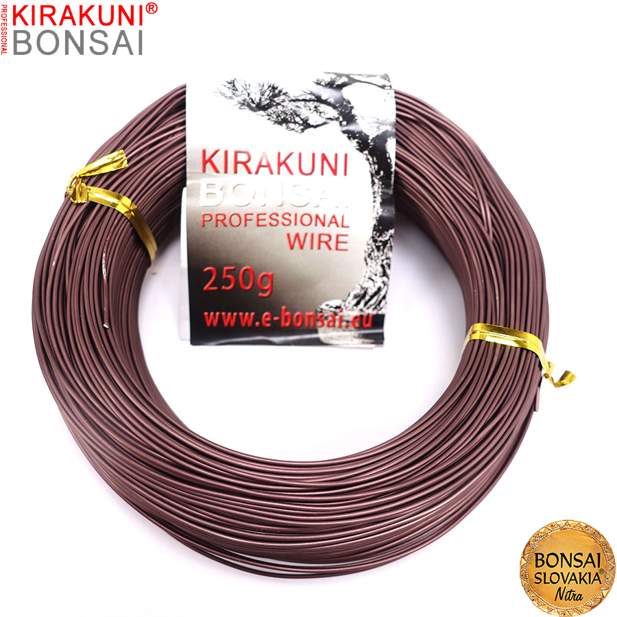 KIRAKUNI PROFESSIONAL - Hliníkový eloxovaný drôt 250g - Ø 1,0 mm