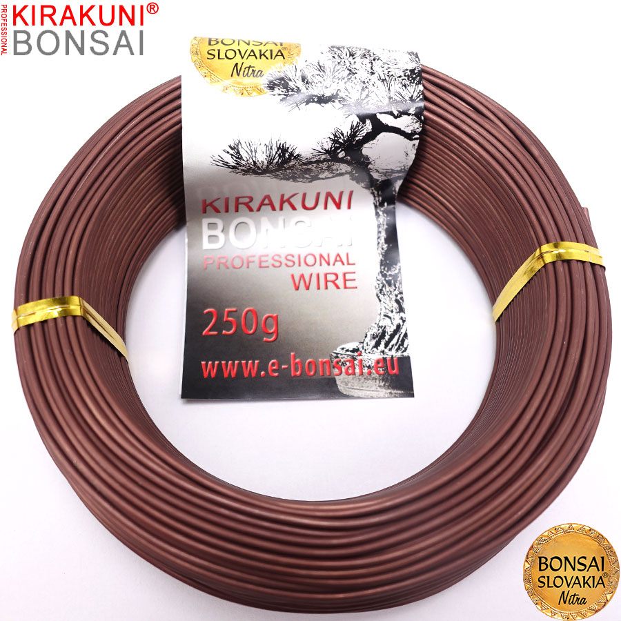 KIRAKUNI PROFESSIONAL - Hliníkový eloxovaný drôt 250g - Ø 1,5mm