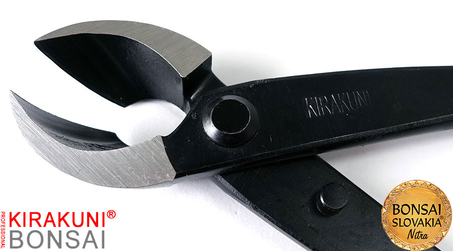 KIRAKUNI PROFESSIONAL - konkávne kliešte asferické 205 mm - čierne