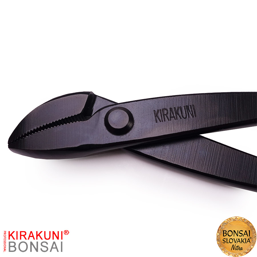 KIRAKUNI PROFESSIONAL Tvarované Kliešte na jiny čierne 210 mm