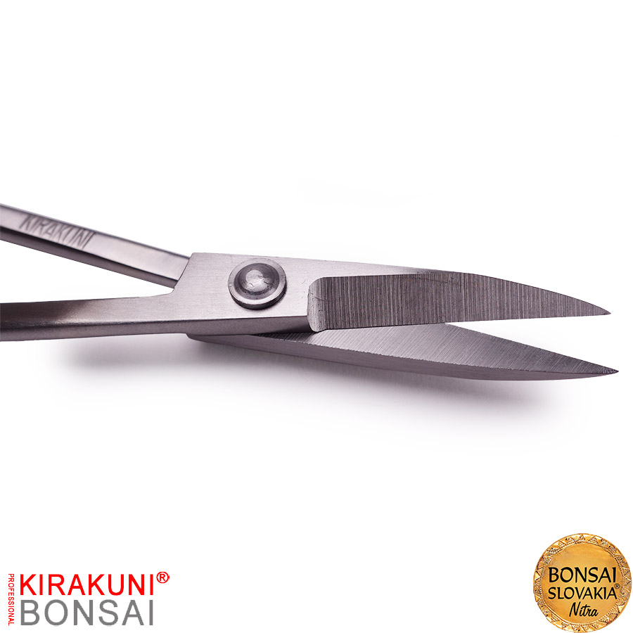 KIRAKUNI PROFESSIONAL Nožnice dlhé tvarované nerezové 180 mm