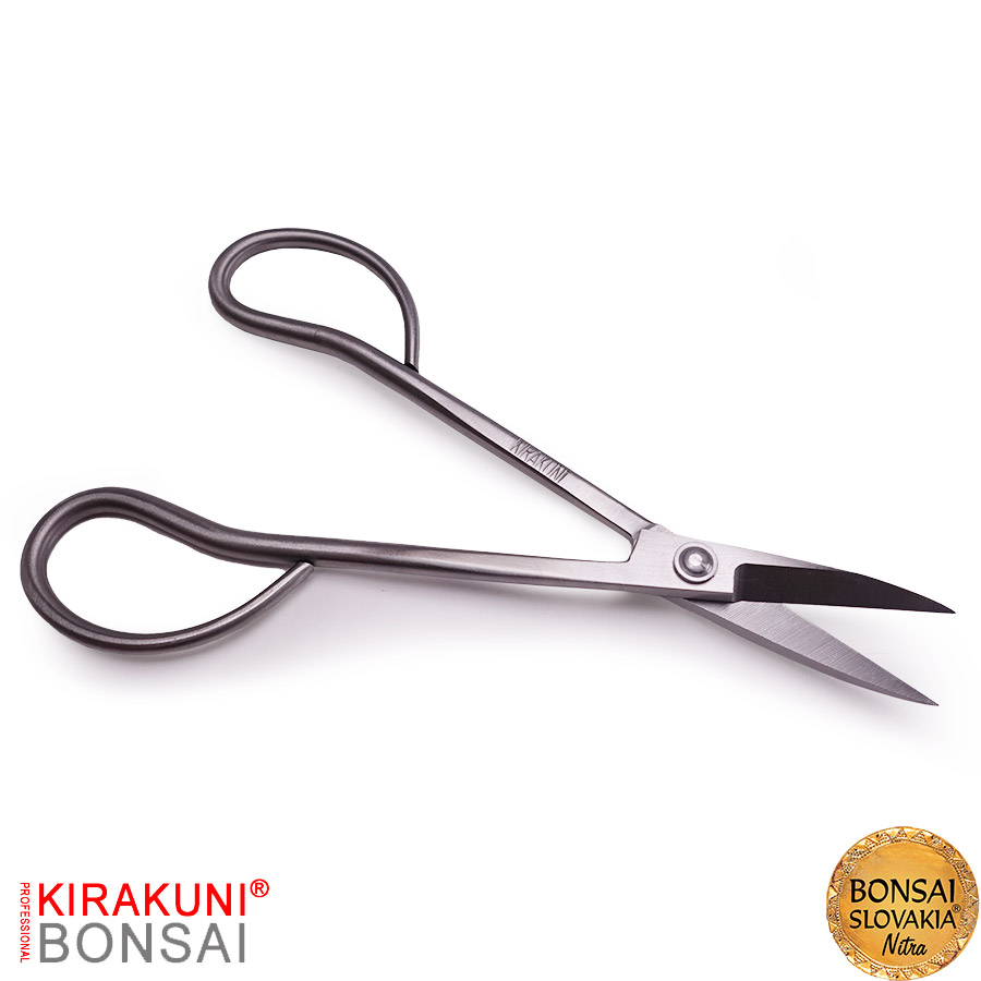 KIRAKUNI PROFESSIONAL Nožnice dlhé tvarované nerezové 180 mm