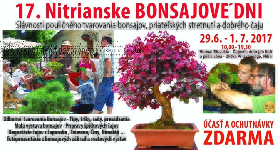 17. Nitrianske bonsajové dni