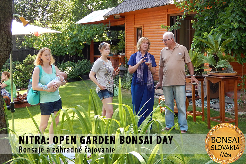 OPEN GARDEN BONSAI DAY  V NITRE