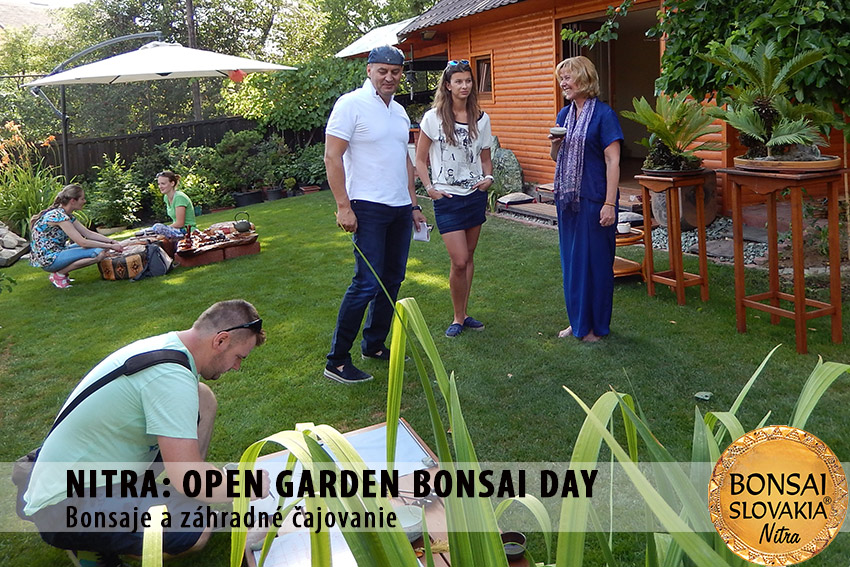 OPEN GARDEN BONSAI DAY  V NITRE