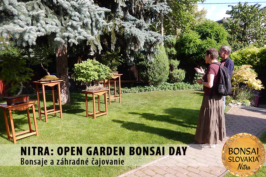 OPEN GARDEN BONSAI DAY  V NITRE