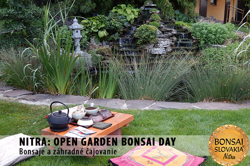 OPEN GARDEN BONSAI DAY  V NITRE