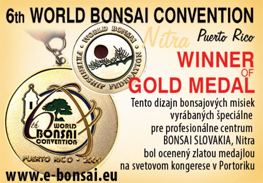 SVETOVÉ OCENENIE: GOLD MEDAL