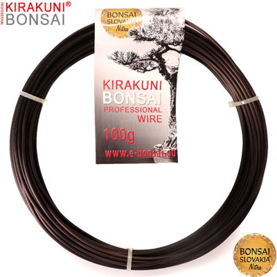 KIRAKUNI PROFESSIONAL - Hliníkový eloxovaný drôt 100g - Ø 2,0 mm