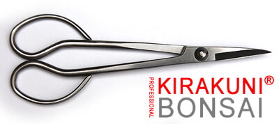 KIRAKUNI PROFESSIONAL Nožnice dlhé tvarované nerezové 180 mm