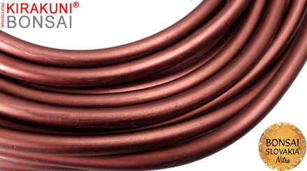 KIRAKUNI PROFESSIONAL - Hliníkový eloxovaný drôt 500g - Ø 5,0 mm