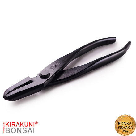 KIRAKUNI PROFESSIONAL Kliešte na jiny čierne 210 mm