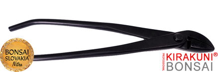 KIRAKUNI PROFESSIONAL Tvarované Kliešte na jiny čierne 210 mm