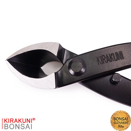 KIRAKUNI PROFESSIONAL  Kliešte konkávne šikmé čierne 210 mm