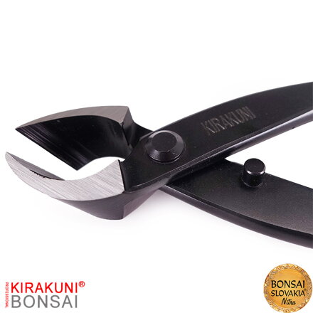 KIRAKUNI PROFESSIONAL  Kliešte konkávne šikmé čierne 210 mm