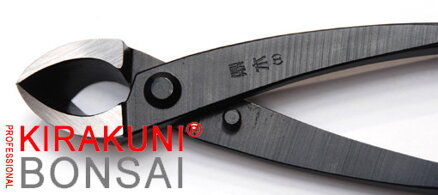 KIRAKUNI PROFESSIONAL  Kliešte konkávne šikmé čierne 210 mm