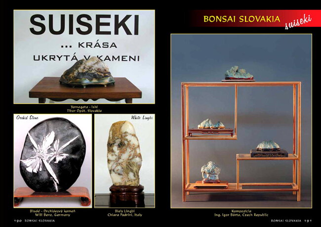 BONSAI SLOVAKIA Kniha priateľstva The Book of Friendship