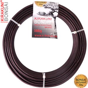 KIRAKUNI PROFESSIONAL - Hliníkový eloxovaný drôt 500g - Ø 3,5 mm
