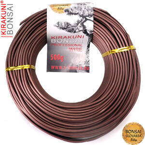KIRAKUNI PROFESSIONAL - Hliníkový eloxovaný drôt 500g - Ø 2,5 mm