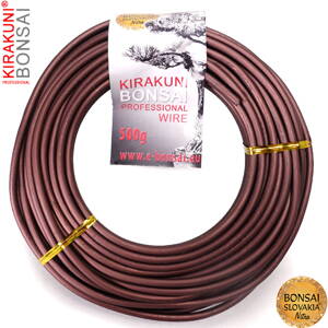 KIRAKUNI PROFESSIONAL - Hliníkový eloxovaný drôt 500g - Ø 4,0 mm