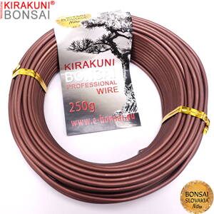 KIRAKUNI PROFESSIONAL - Hliníkový eloxovaný drôt 250g - Ø 3,0 mm