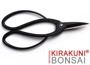 KIRAKUNI PROFESSIONAL Nožnice široké čierne 195 mm