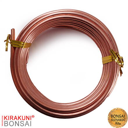 KIRAKUNI PROFESSIONAL - Medený drôt 500g Ø 4,0 mm